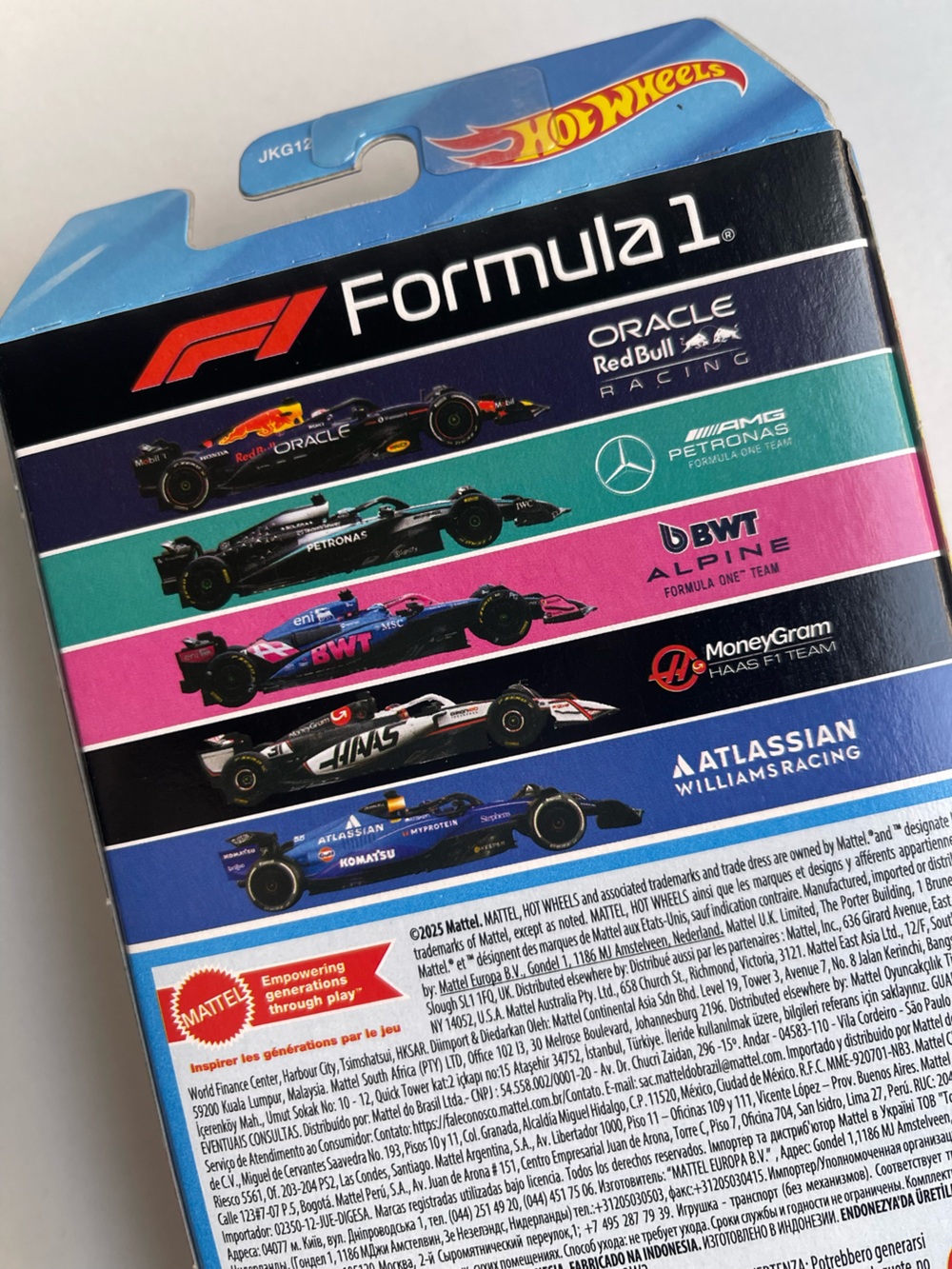 2025 Mattel Hot Wheels Formula 1 Die-Cast Car 5-Pack - Red Bull - Picture 2 of 4